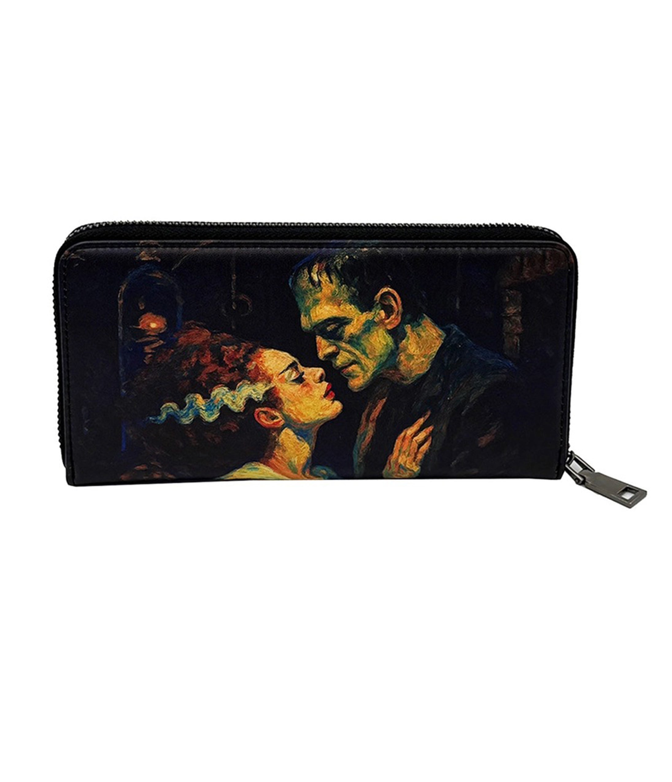 Black Frankenstein and Bride Wallet