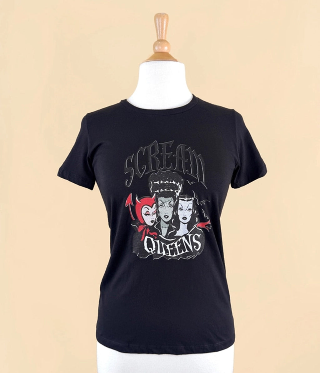 Black Scream Queens Graphic Tee
