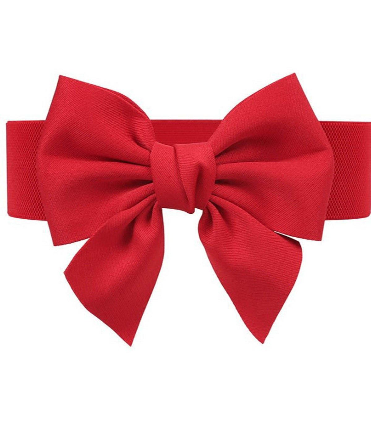 Red Bow Cinch Belt