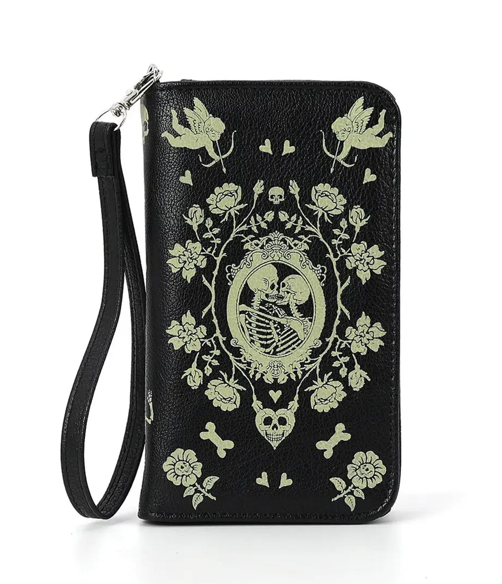 Black Glow In The Dark The Lovers Wallet