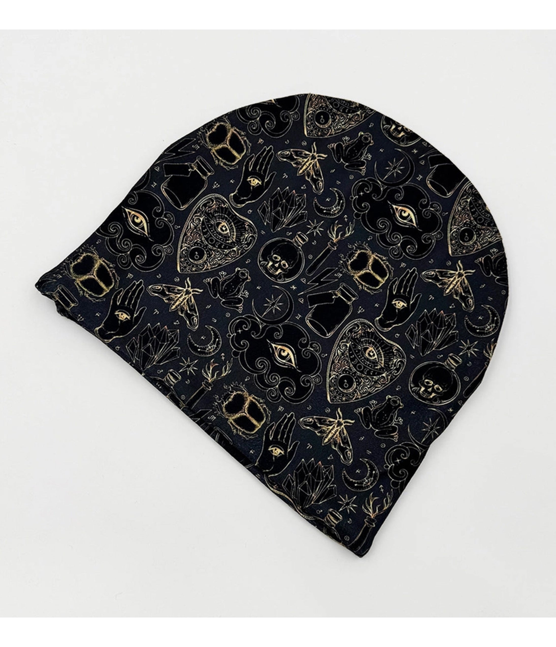 Black Masonic Knit Beanie