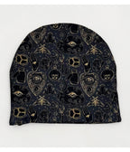 Black Masonic Knit Beanie
