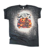 Black All the Fall Things Bleached Unisex Graphic Tee
