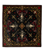 Black Plague Doctor Memento Mori Bandana
