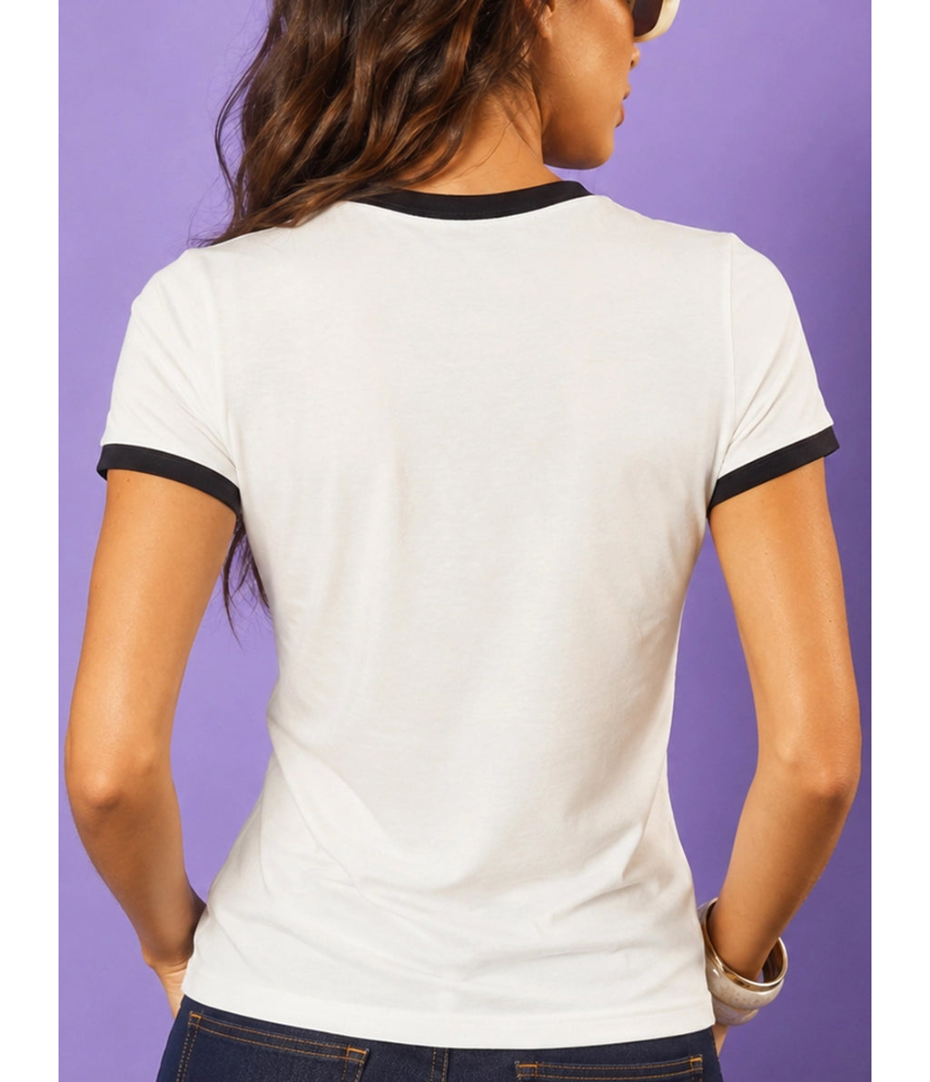 Salem Witch Festival Halloween Graphic Ringer Tee