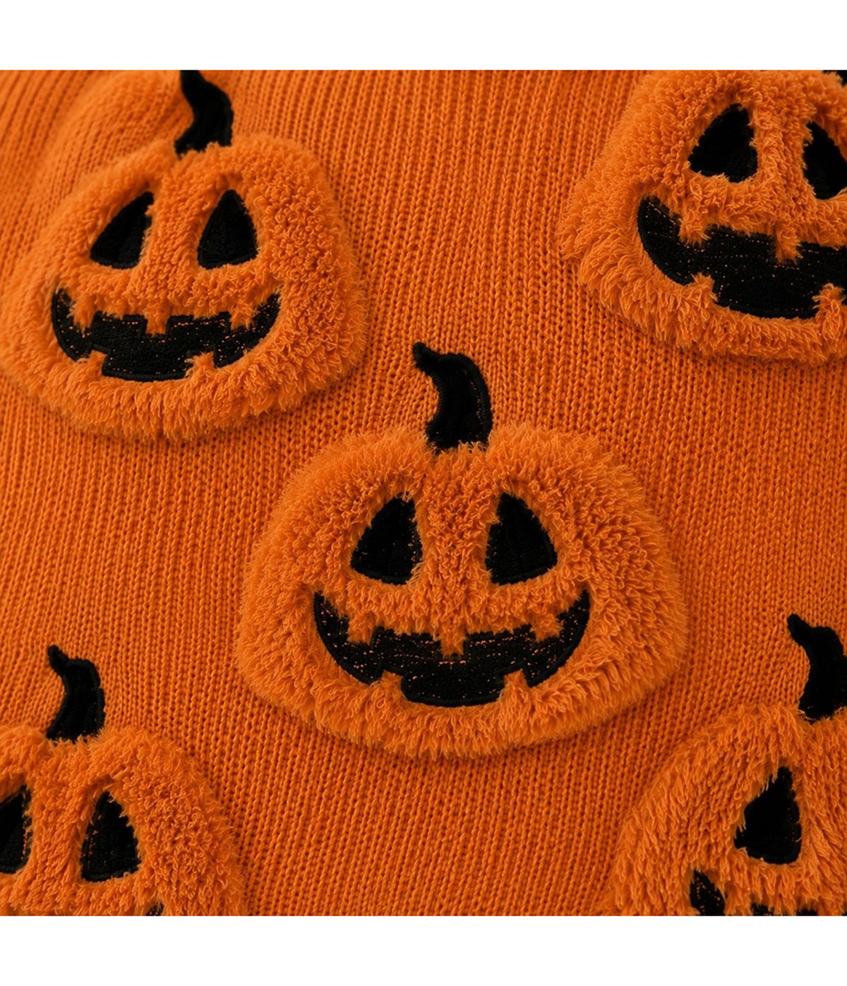 Pumpkin Textured Decorative Throw Pillow Cover