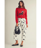 Red Santa Dachshund Sweater