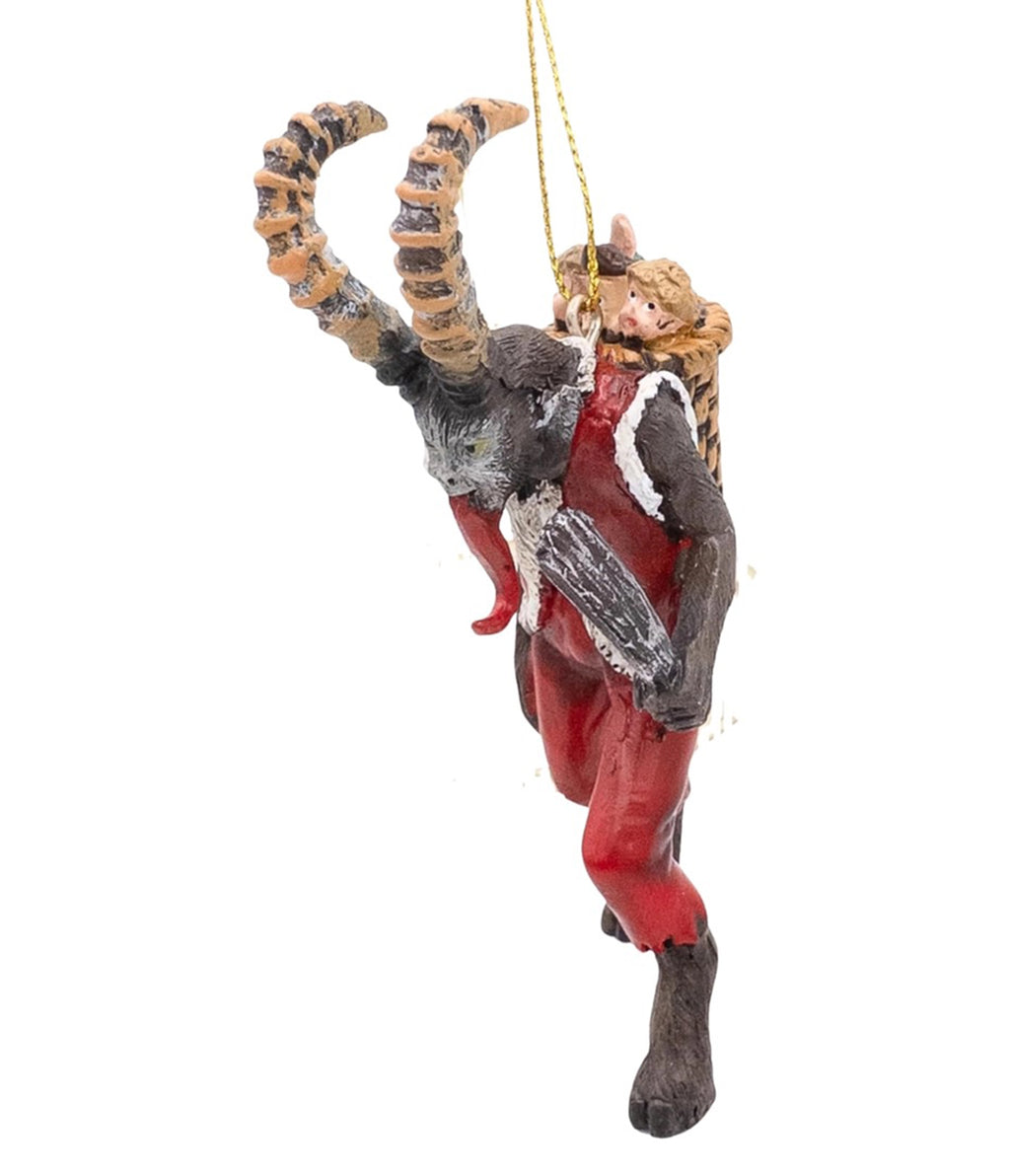 Krampus With Children Ornament