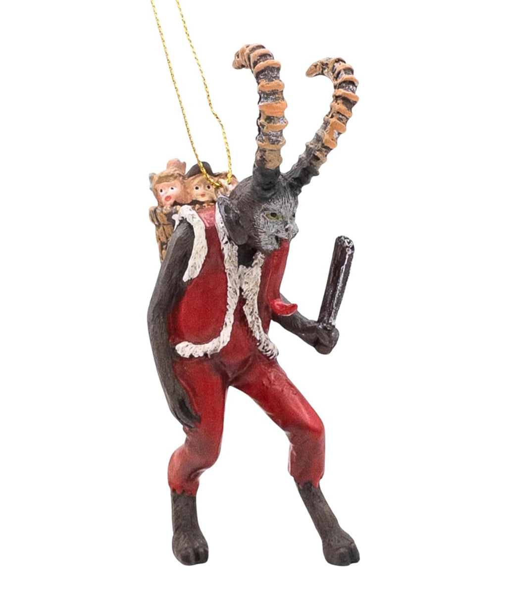 Krampus With Children Ornament