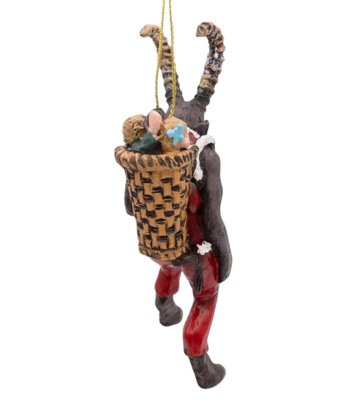Krampus With Children Ornament
