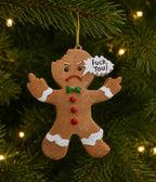 Angry Gingerbread Man Ornament