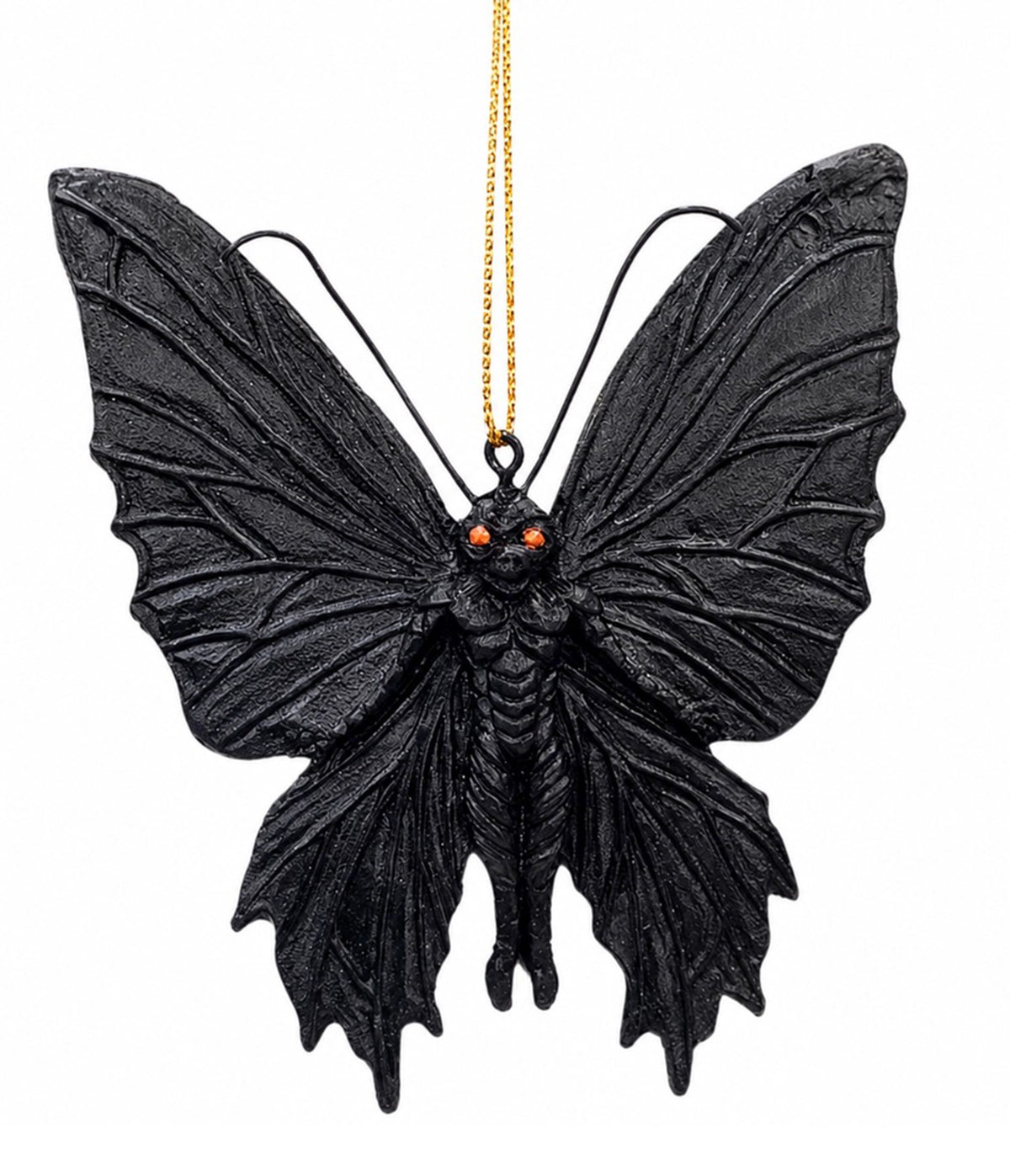 Black Mothman Ornament