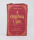 A Christmas Carol Book Clutch Handbag - Unique Vintage - Womens, ACCESSORIES, HANDBAGS