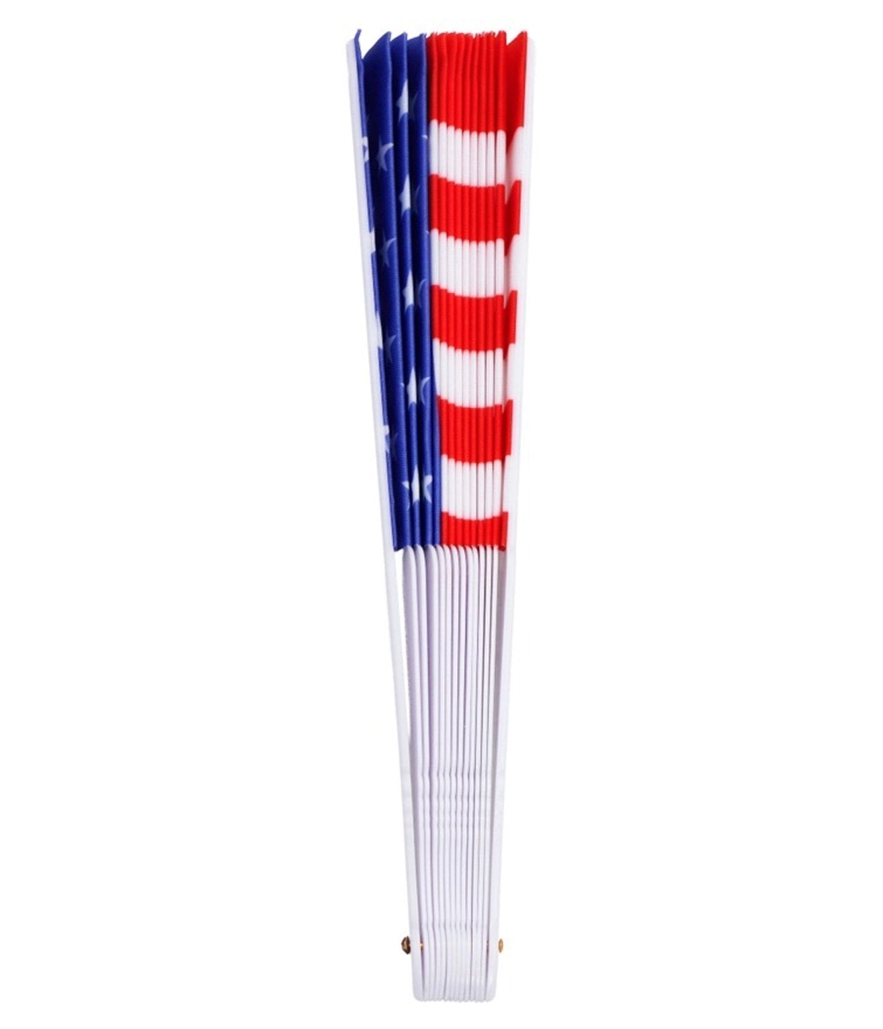 American Flag Hand Fan - Unique Vintage - Womens, ACCESSORIES, GIFTS/HOME