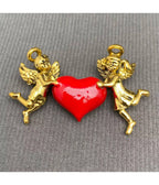 Angel Heart Brooch - Unique Vintage - Womens, ACCESSORIES, JEWELRY