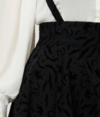 Banned Black Cecilia Halloween Suspender Swing Skirt - Unique Vintage - Womens, DRESSES, A - LINE