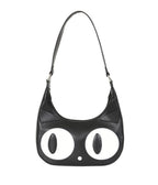 Banned Black Leatherette Witching Cat Handbag - Unique Vintage - Womens, ACCESSORIES, HANDBAGS