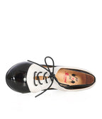 Banned Black & White Tuxedo Heels - Unique Vintage - Womens, SHOES, HEELS