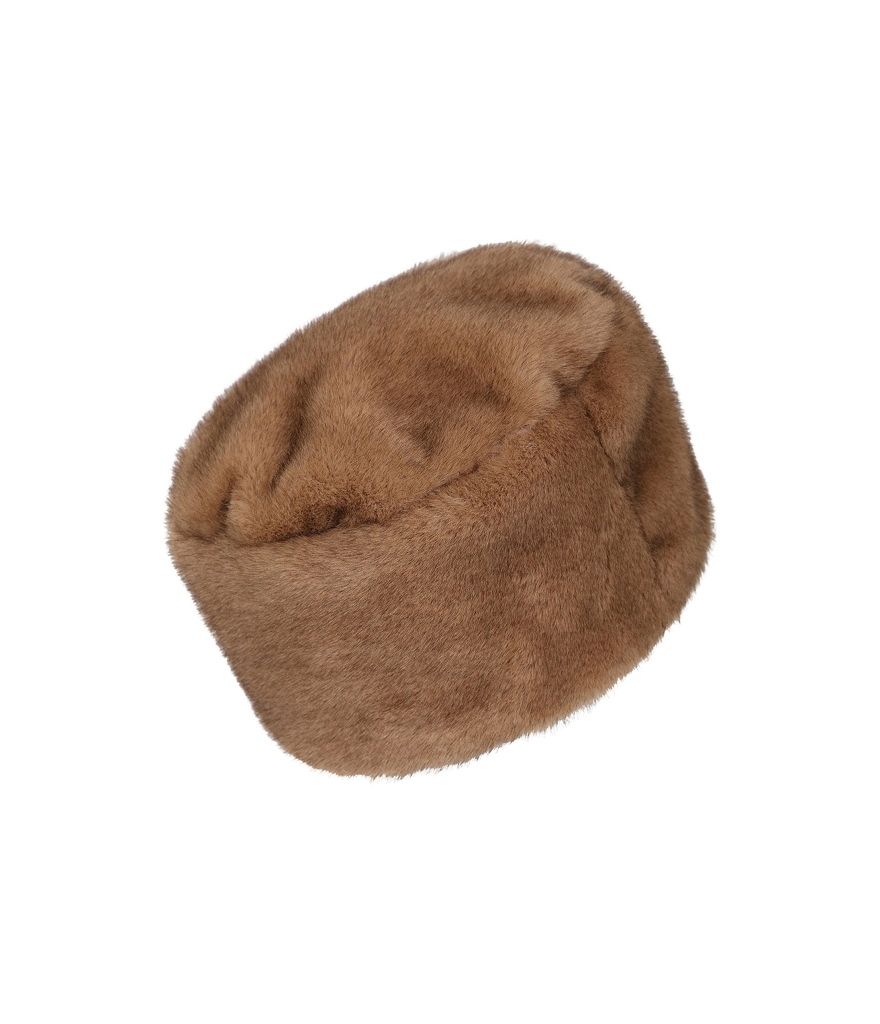 Banned Brown Faux Fur Lorna Hat - Unique Vintage - Womens, ACCESSORIES, HATS