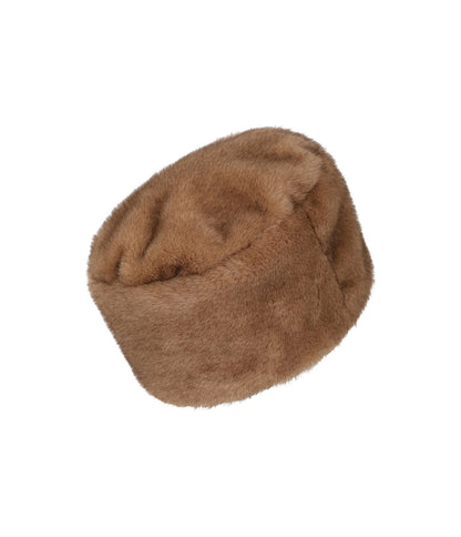 Banned Brown Faux Fur Lorna Hat - Unique Vintage - Womens, ACCESSORIES, HATS