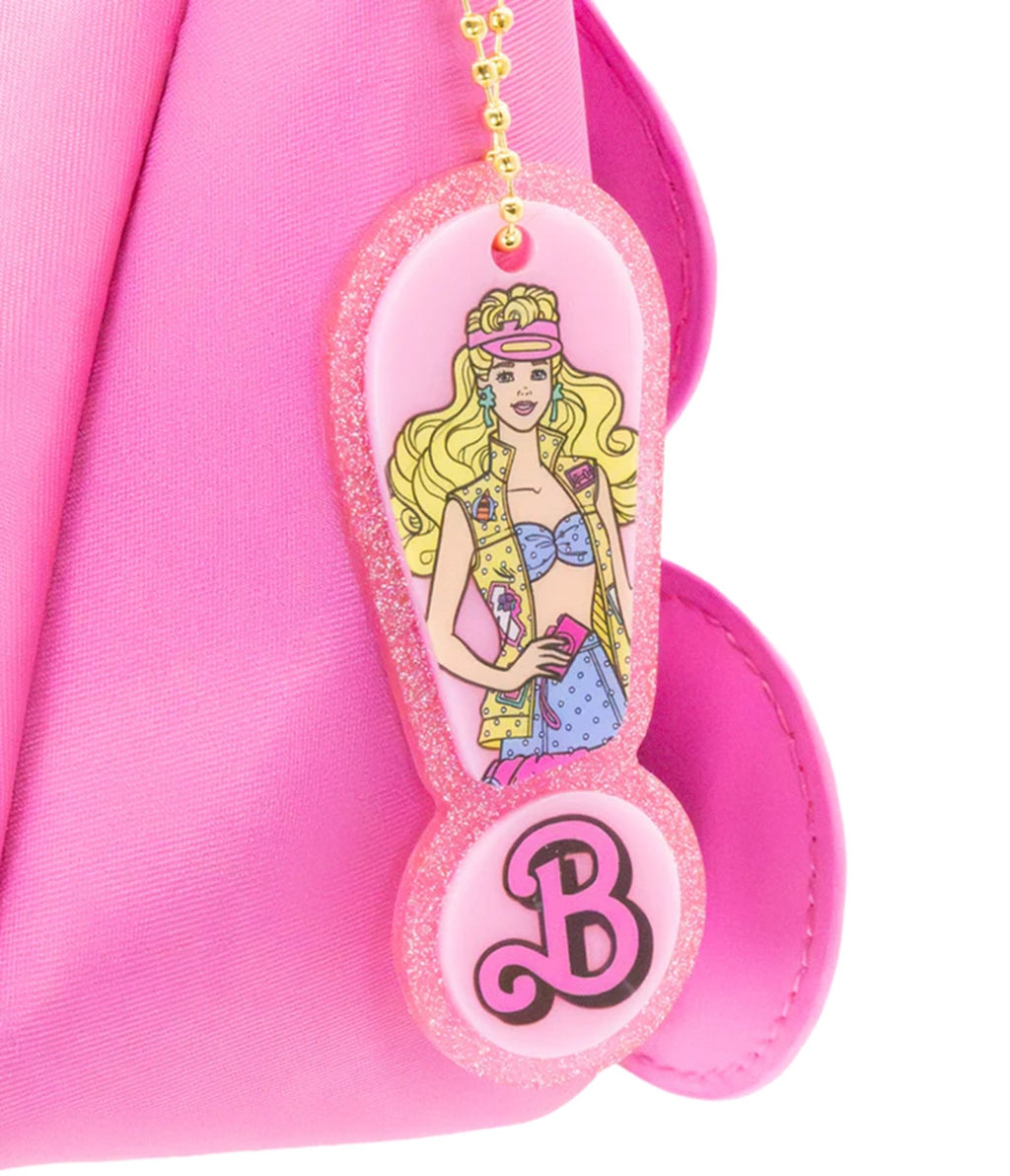 Barbie California Dreamin’ Padded Baguette Handbag - Unique Vintage - Womens, ACCESSORIES, HANDBAGS