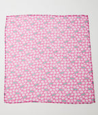 Barbie™ x Unique Vintage Pink Ditzy Daisy Hair Scarf - Unique Vintage - Womens, ACCESSORIES, HAIR