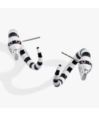 Beetlejuice Sandworm Loop Earrings - Unique Vintage - Womens, ACCESSORIES, JEWELRY