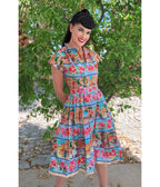 Bernie Dexter Escape to the Country Kelly Dress - Unique Vintage - Womens, DRESSES, FIT AND FLARE