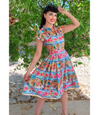 Bernie Dexter Escape to the Country Kelly Dress - Unique Vintage - Womens, DRESSES, FIT AND FLARE