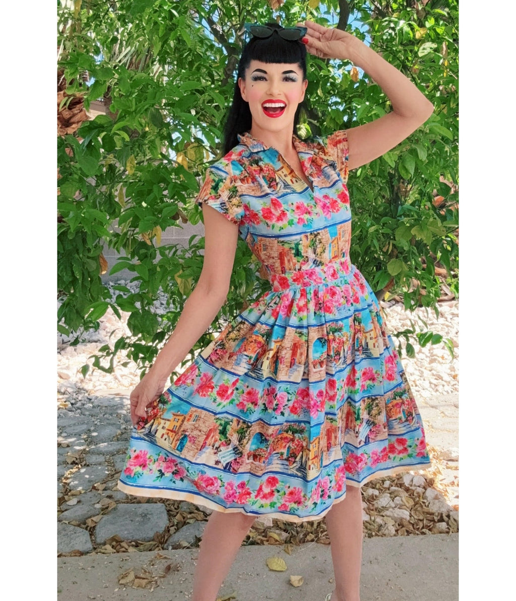 Bernie Dexter Escape to the Country Kelly Dress Unique Vintage Bernie Dexter Escape to the Country Kelly Dress Unique Vintage