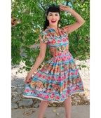 Bernie Dexter Escape to the Country Kelly Dress - Unique Vintage - Womens, DRESSES, FIT AND FLARE