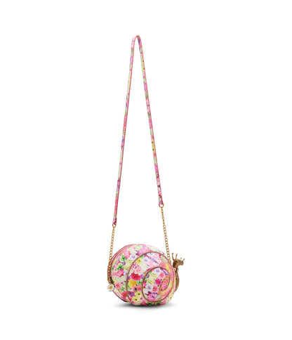Betsey Johnson Kaleidoscope Floral Snailed It Crossbody Bag - Unique Vintage - Womens, ACCESSORIES, HANDBAGS