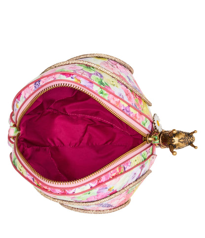 Betsey Johnson Kaleidoscope Floral Snailed It Crossbody Bag - Unique Vintage - Womens, ACCESSORIES, HANDBAGS