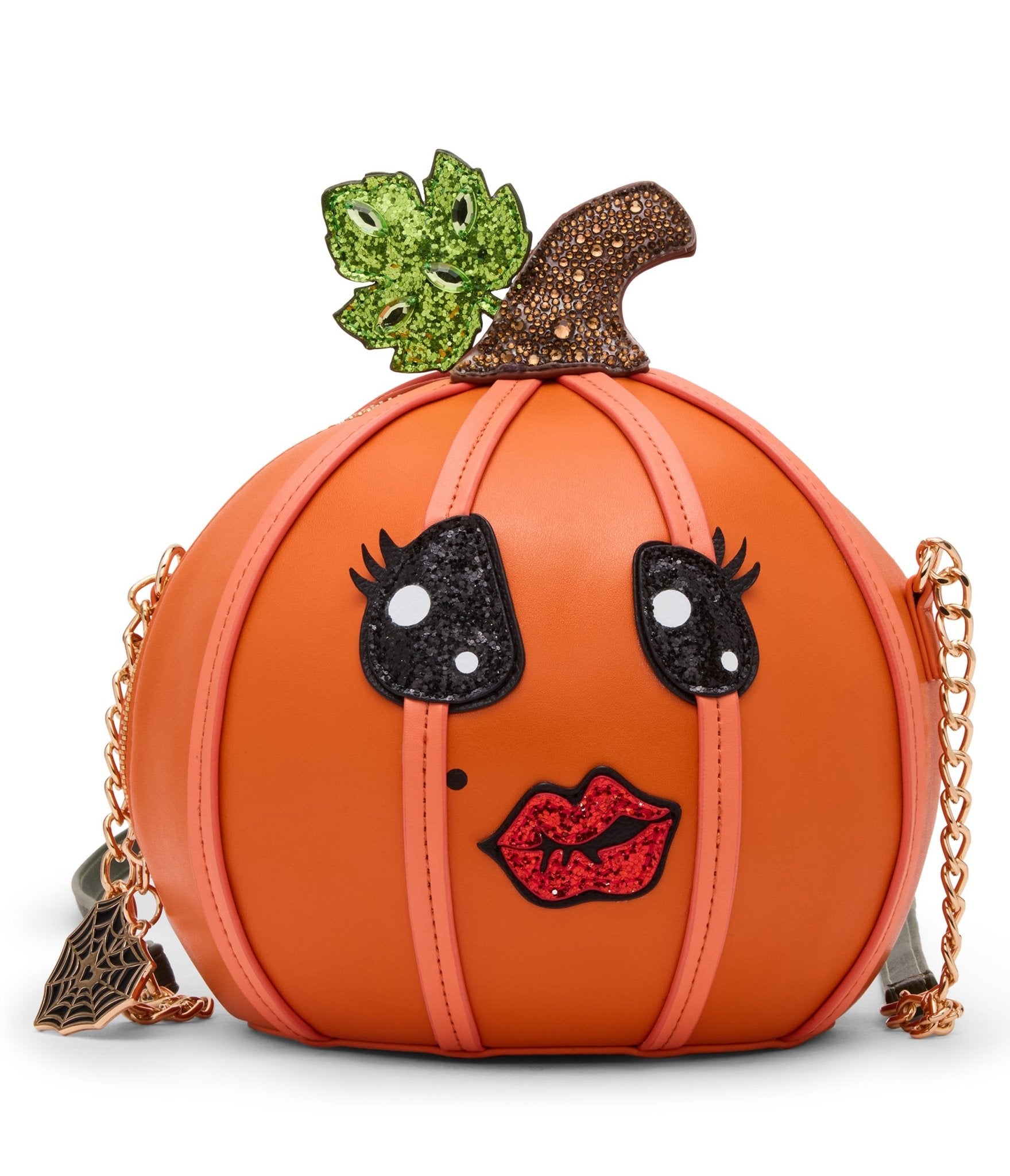 Betsey Johnson No Guts No Glory Pumpkin Crossbody Bag - Unique Vintage - Womens, ACCESSORIES, HANDBAGS