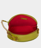 Betsey Johnson Olive You Crossbody Bag - Unique Vintage - Handbags