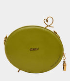Betsey Johnson Olive You Crossbody Bag - Unique Vintage - Handbags