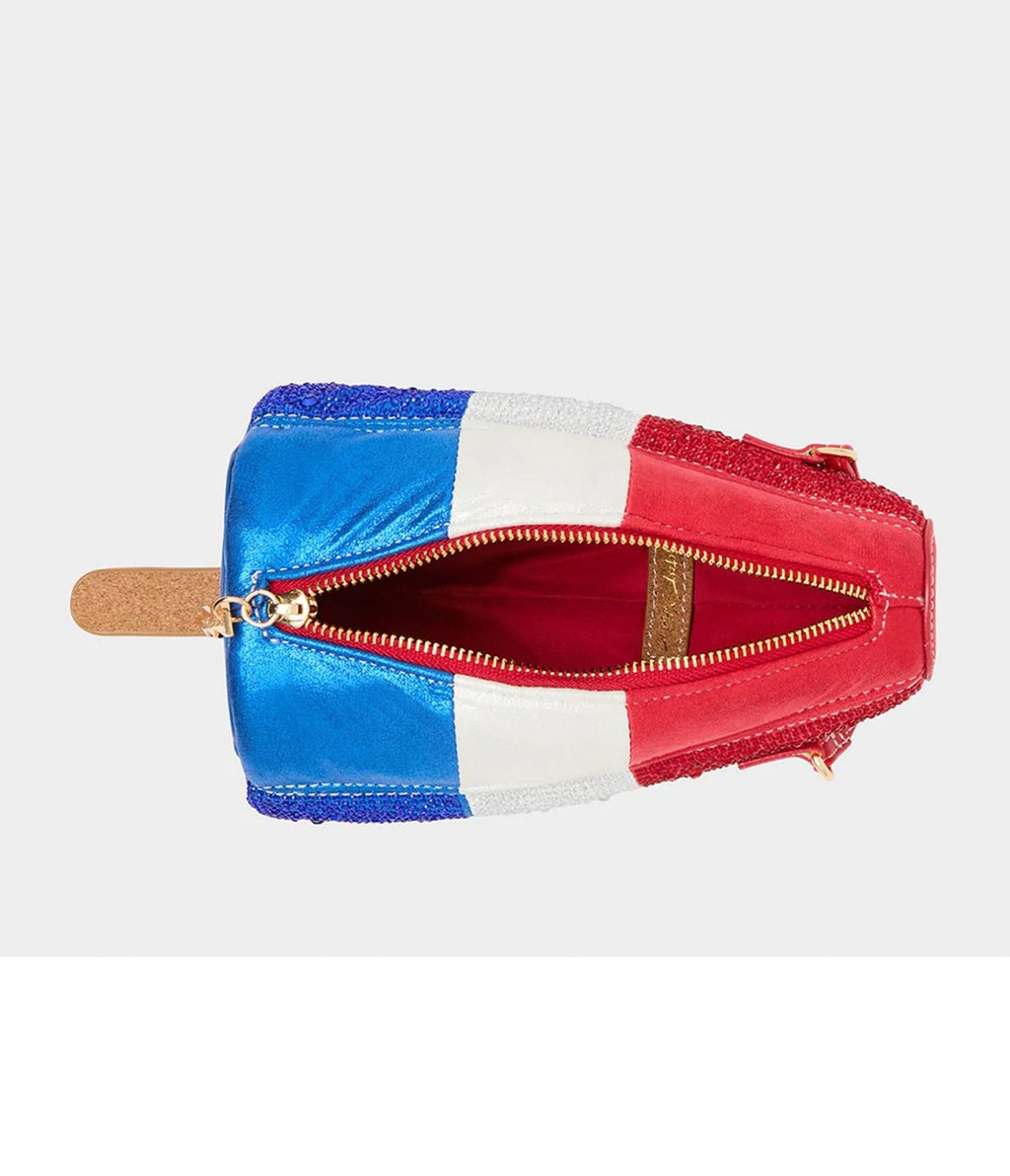 Betsey Johnson Pop It Like Its Hot Crossbody Bag - Unique Vintage - Womens, ACCESSORIES, HANDBAGS