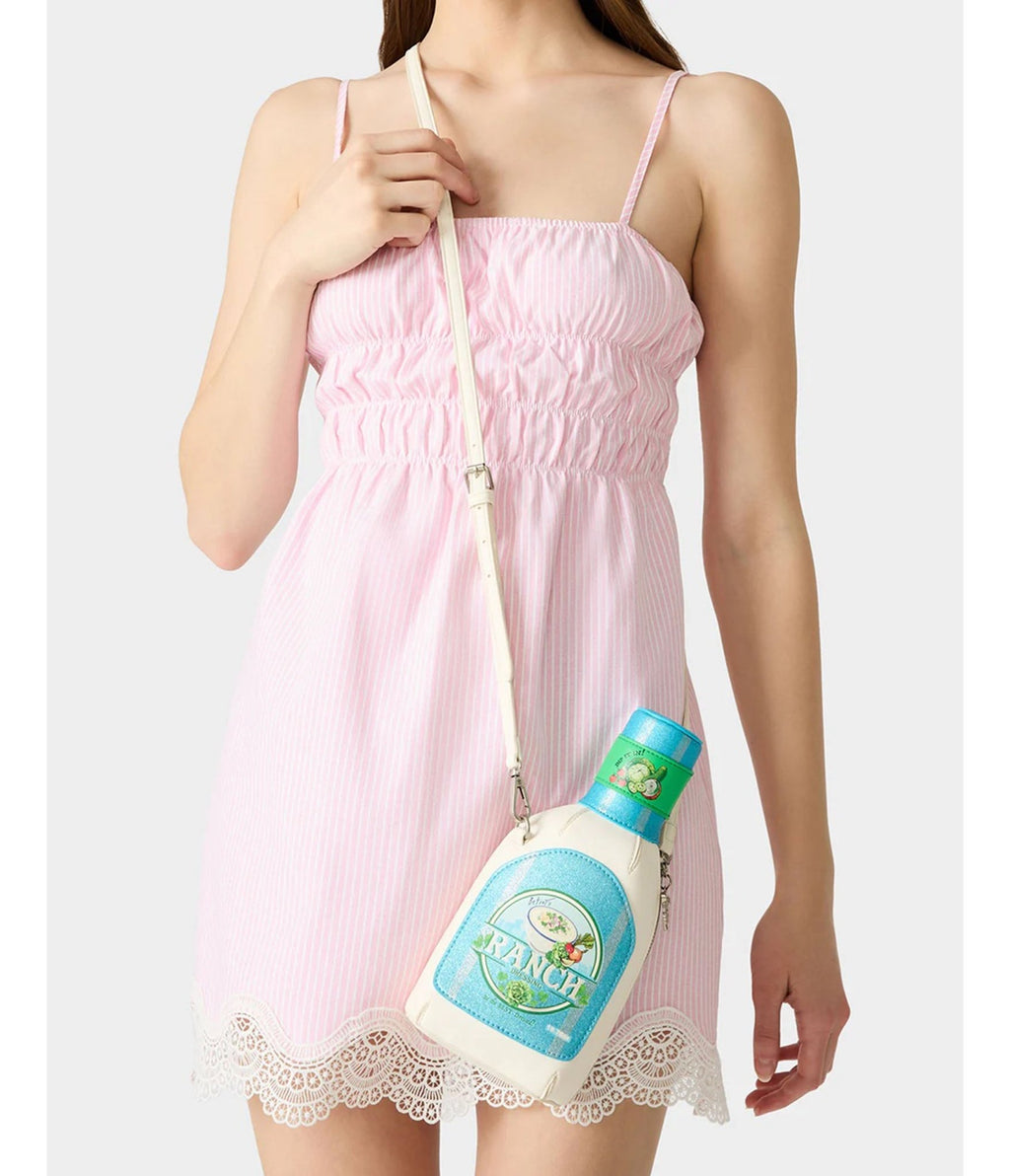 Betsey Johnson Ranch Dressing Crossbody Bag - Unique Vintage - Womens, ACCESSORIES, HANDBAGS