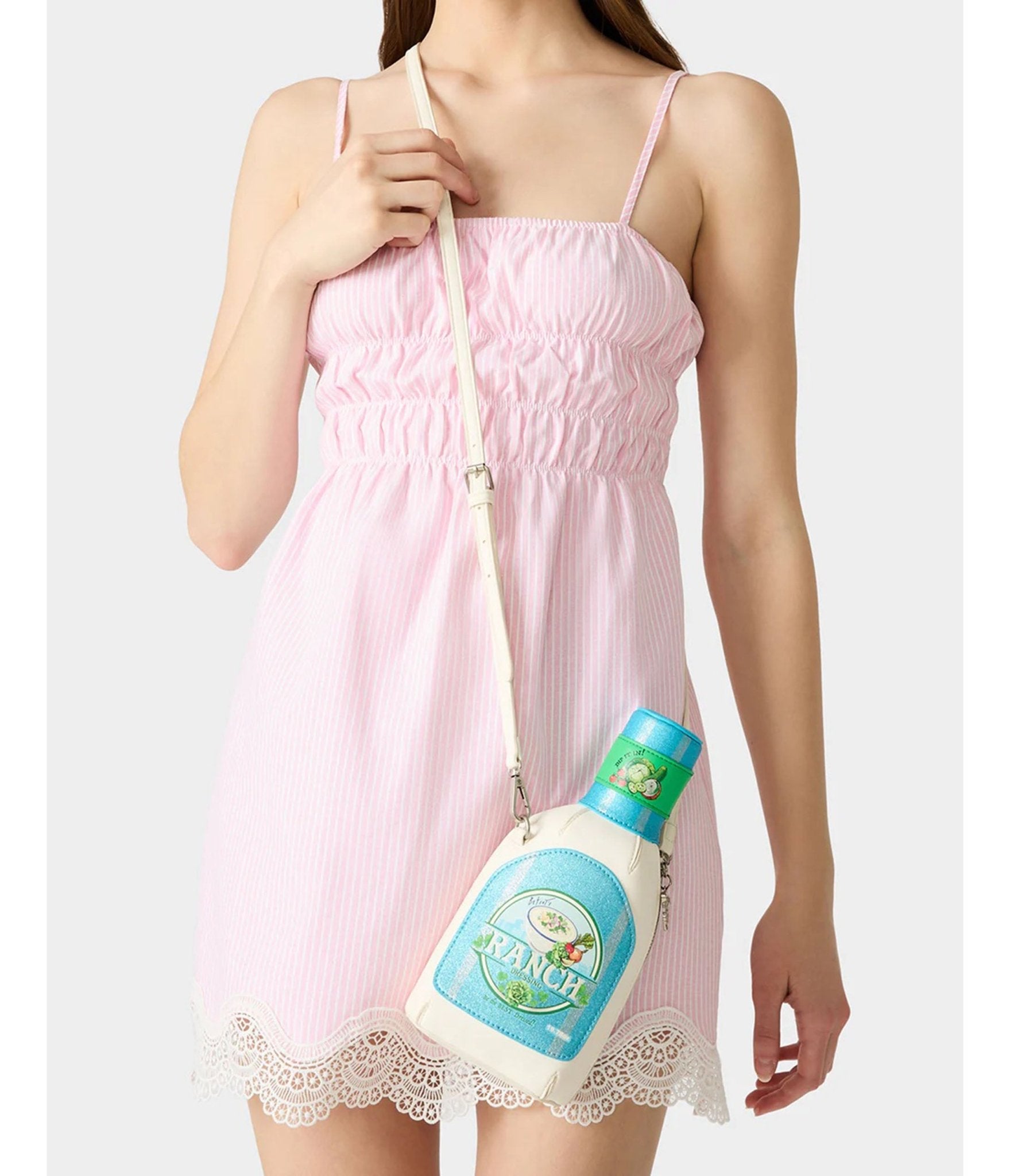 Betsey Johnson Ranch Dressing Crossbody Bag - Unique Vintage - Womens, ACCESSORIES, HANDBAGS