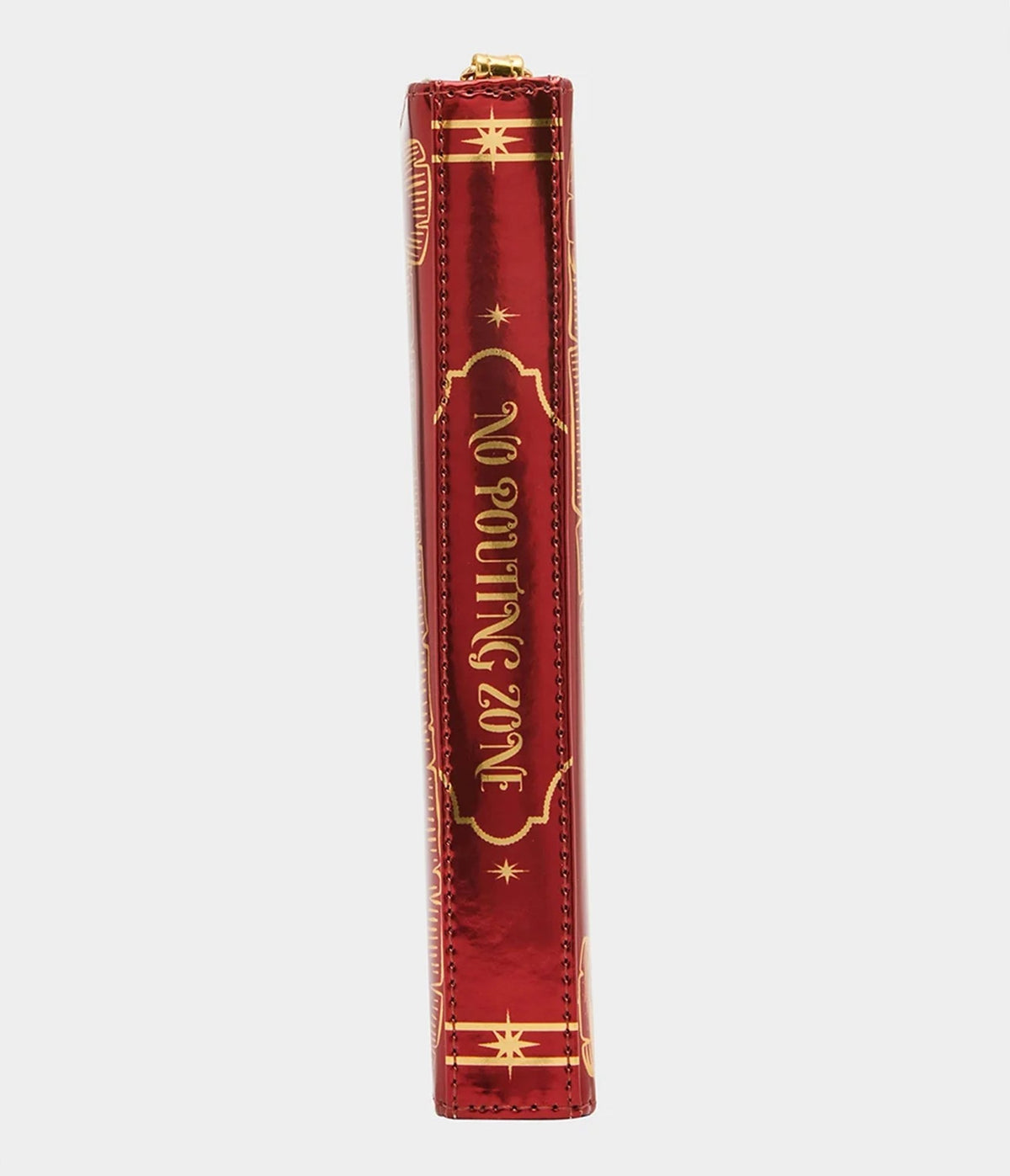 Betsey Johnson Red Naughty List Book Wristlet - Unique Vintage -
