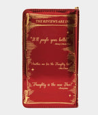 Betsey Johnson Red Naughty List Book Wristlet - Unique Vintage -