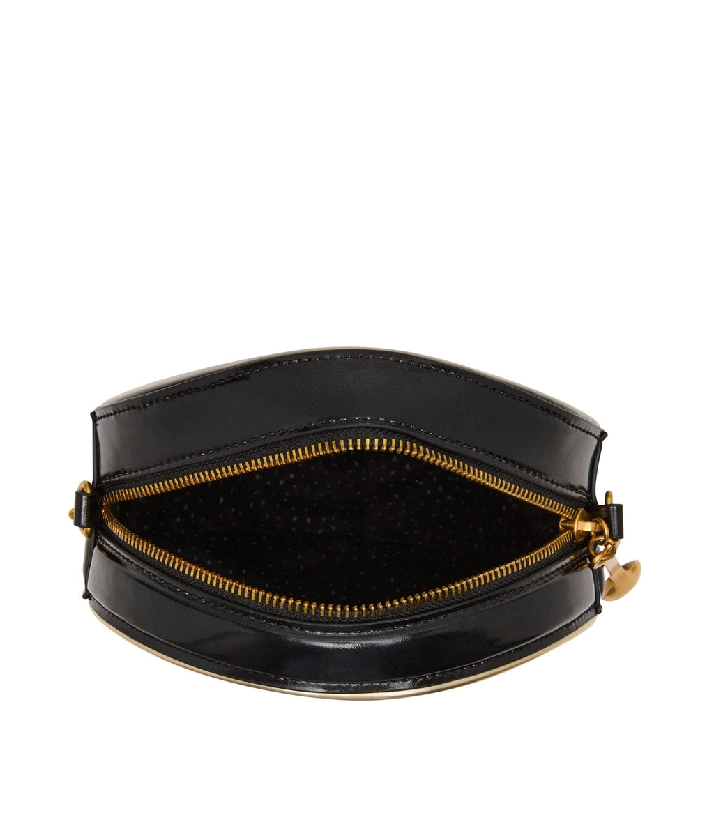 Betsey Johnson Rhinestone Blue Caviar Crossbody Bag - Unique Vintage - Womens, ACCESSORIES, HANDBAGS