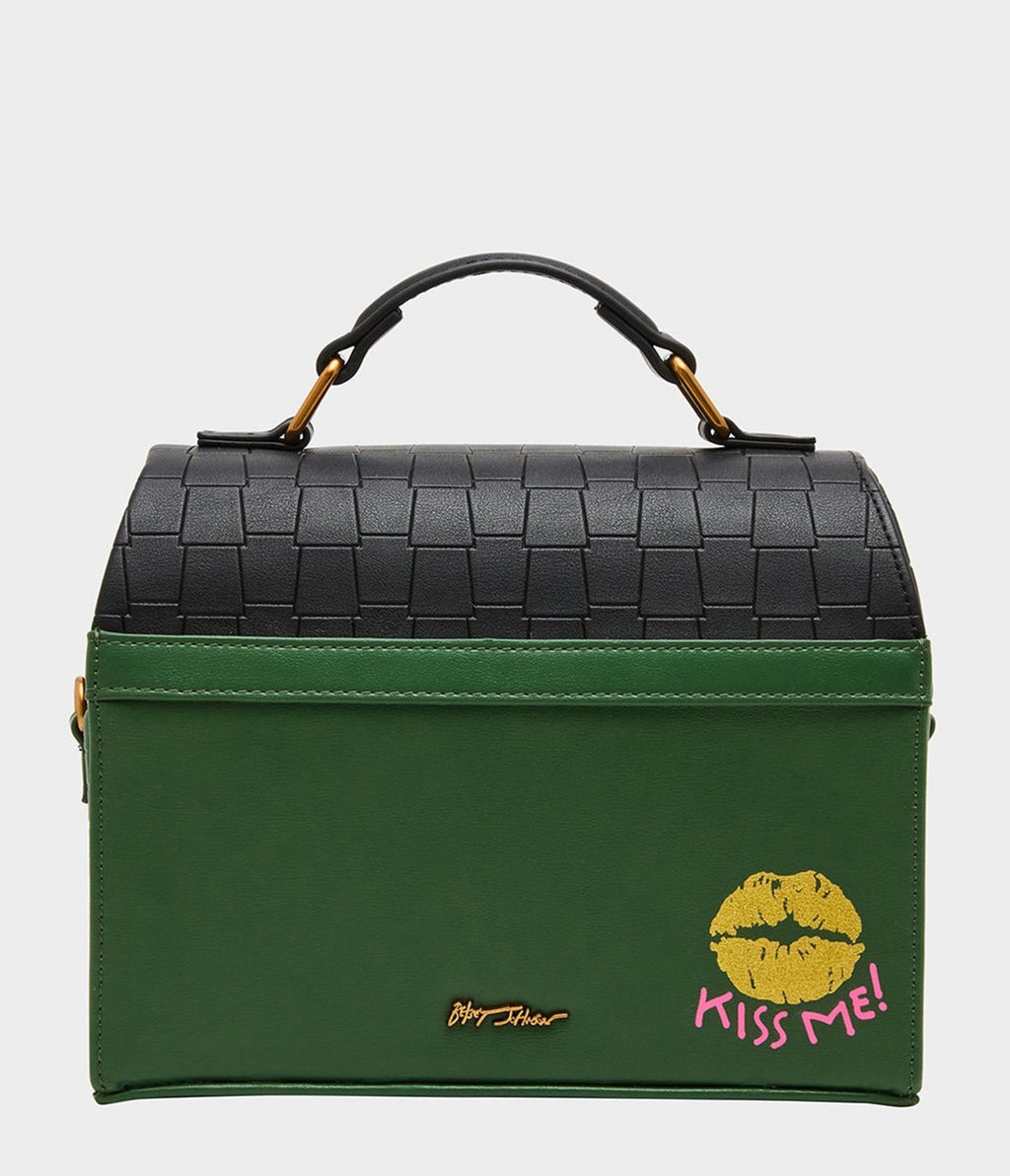 Betsey Johnson Shananigans Pub Crossbody Bag - Unique Vintage - Womens, ACCESSORIES, HANDBAGS