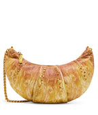 Betsey Jonhson Rise & Shine Croissant Handbag - Unique Vintage - Womens, ACCESSORIES, HANDBAGS