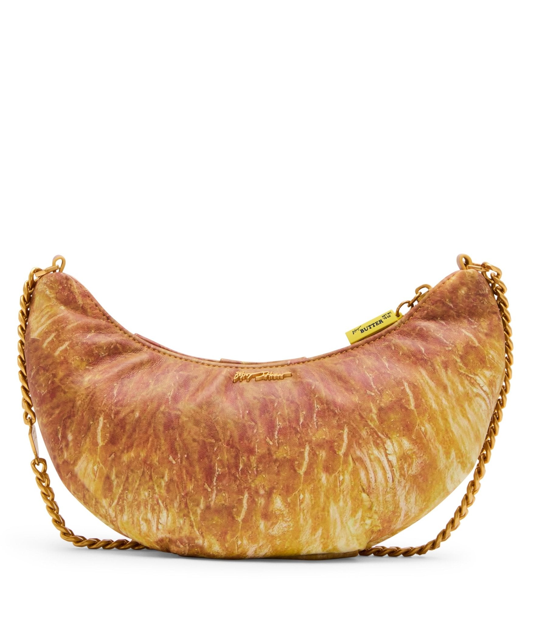 Betsey Jonhson Rise & Shine Croissant Handbag - Unique Vintage - Womens, ACCESSORIES, HANDBAGS