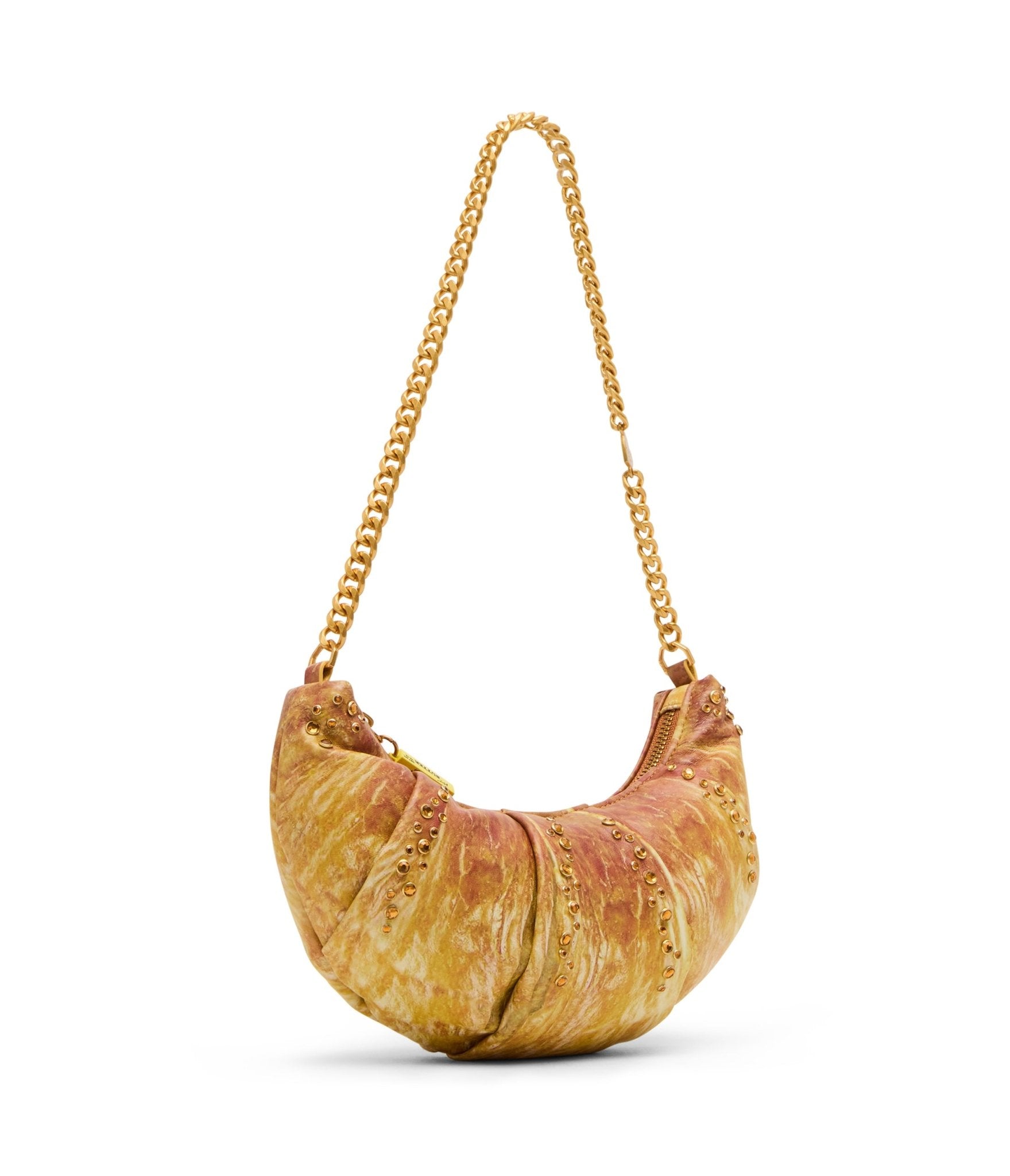 Betsey Jonhson Rise & Shine Croissant Handbag - Unique Vintage - Womens, ACCESSORIES, HANDBAGS