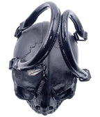 Black Faux Leather Skull Handbag - Unique Vintage - Womens, ACCESSORIES, HANDBAGS