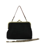 Black & Gold Dragon Handbag - Unique Vintage - Womens, ACCESSORIES, HANDBAGS