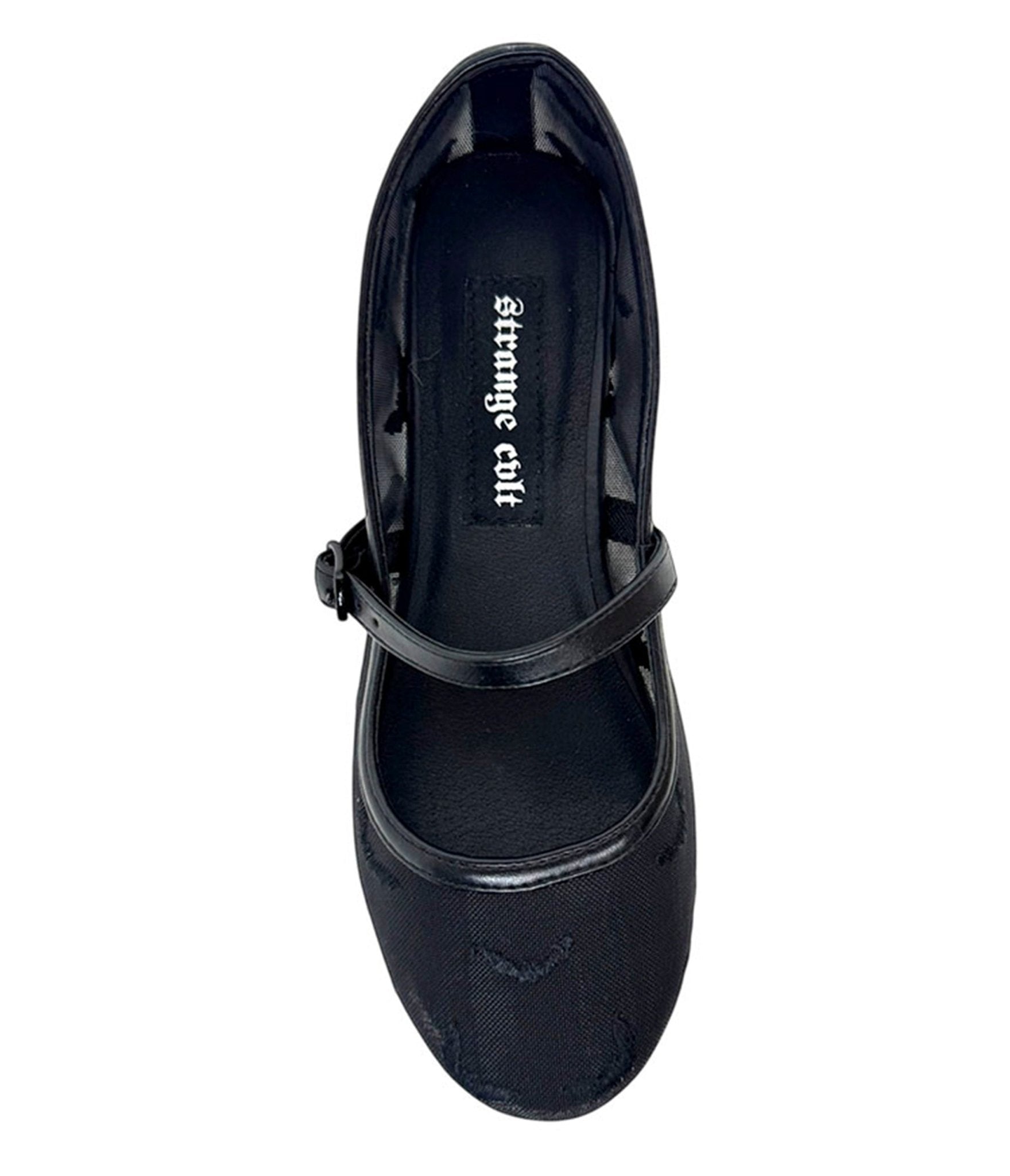 Black Helena Bats Flats - Unique Vintage - Womens, SHOES, FLATS