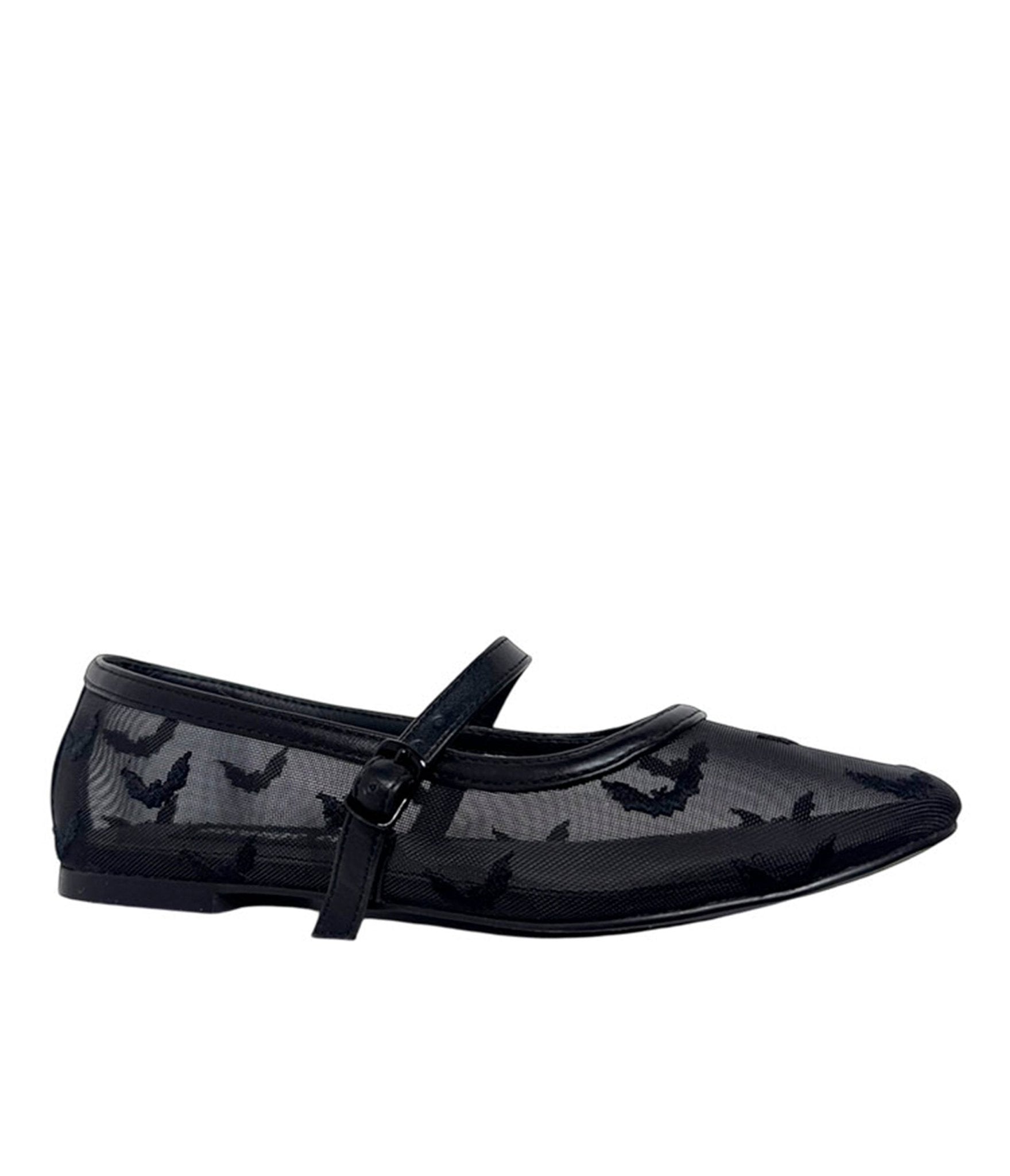Black Helena Bats Flats - Unique Vintage - Womens, SHOES, FLATS